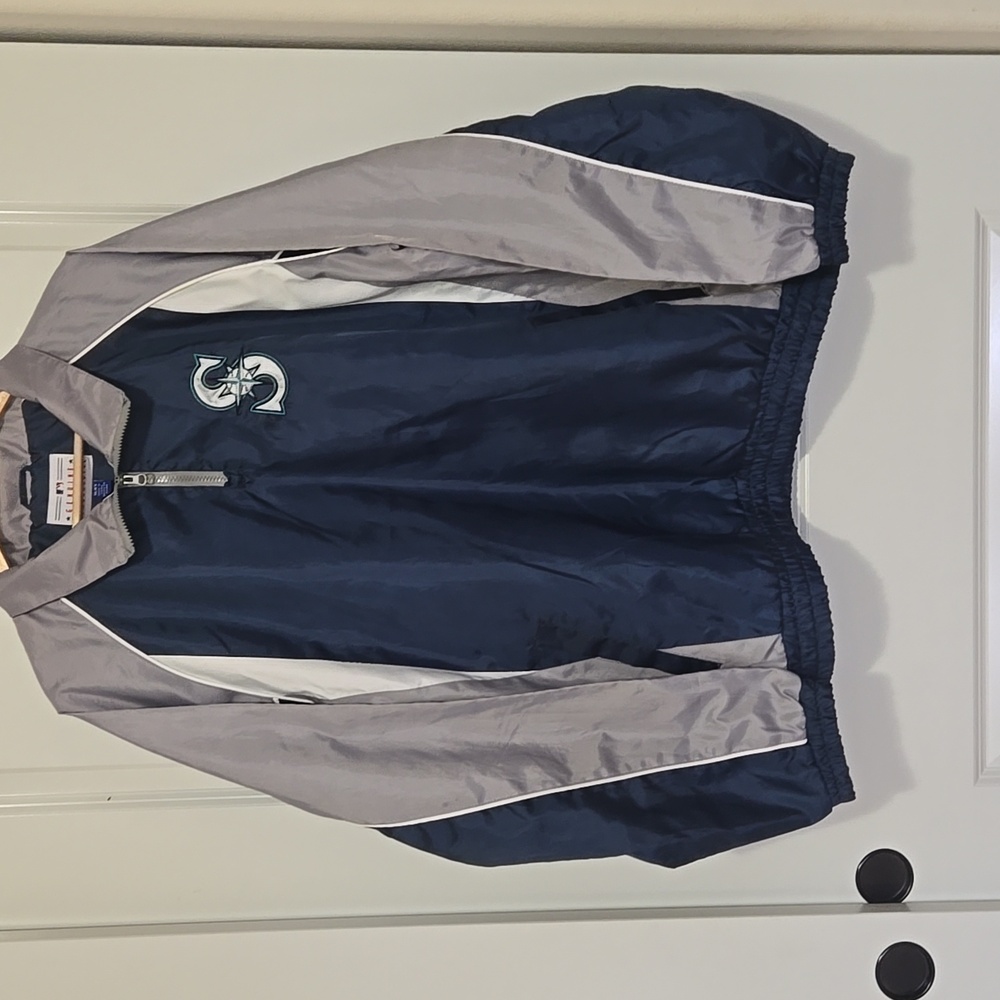 Genuine Merchandise Seattle Mariners Windreaker Pullover Size XL